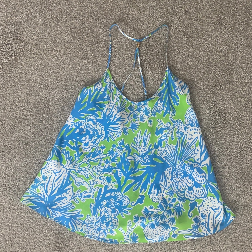 Lilly Pulitzer Silk Tank